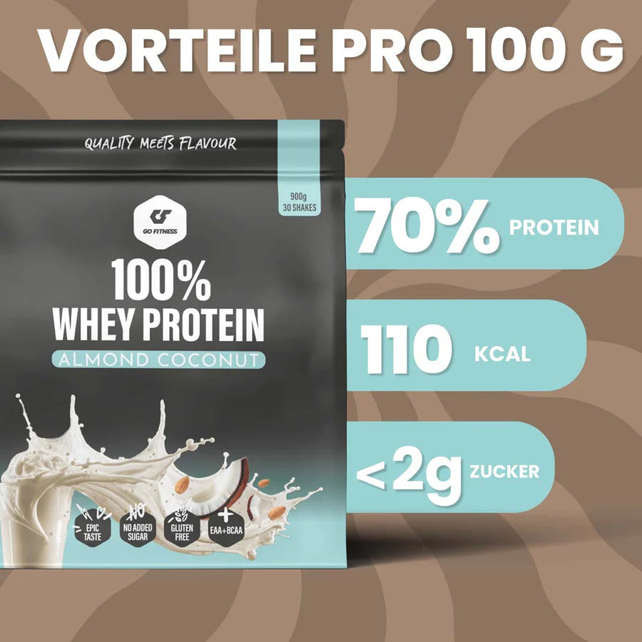 Gofitness Nutrition 100% Whey Protein 900g