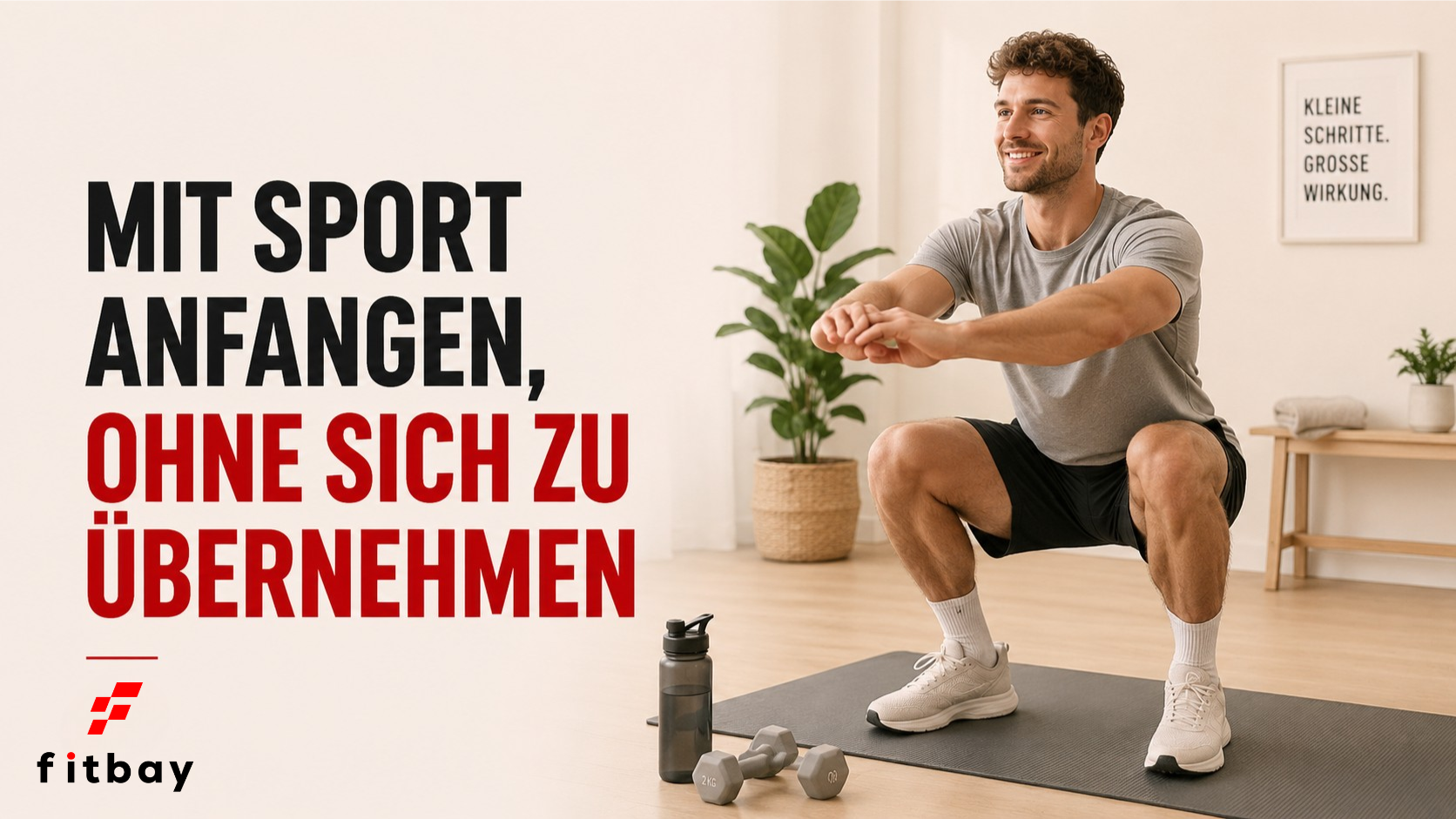 Mit Sport anfangen, ohne sich zu übernehmen