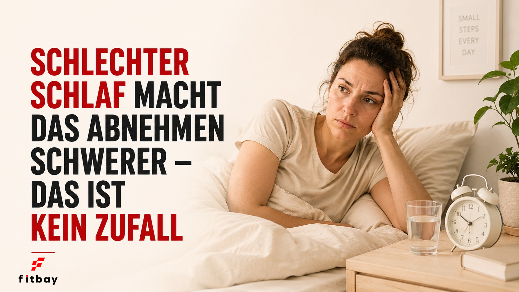 Schlechter Schlaf macht das Abnehmen schwerer – das ist kein Zufall