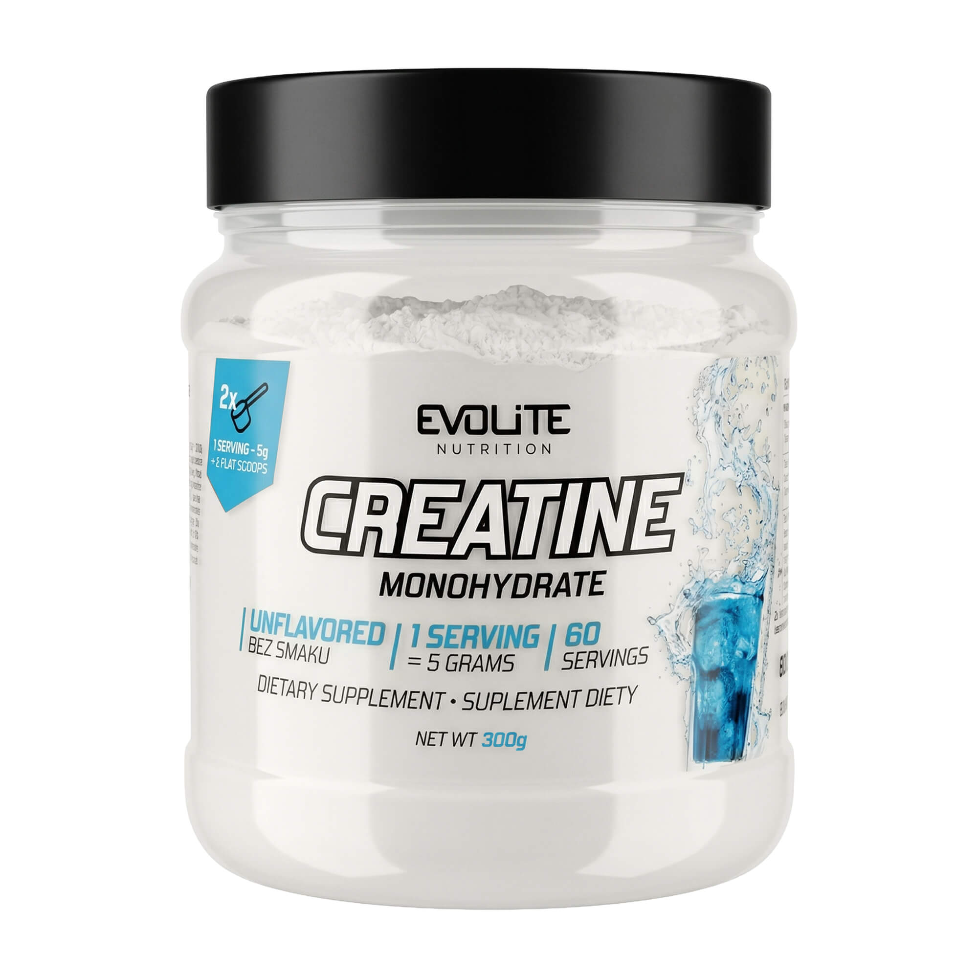 Evolite Nutrition Creatine Monohydrate 300g