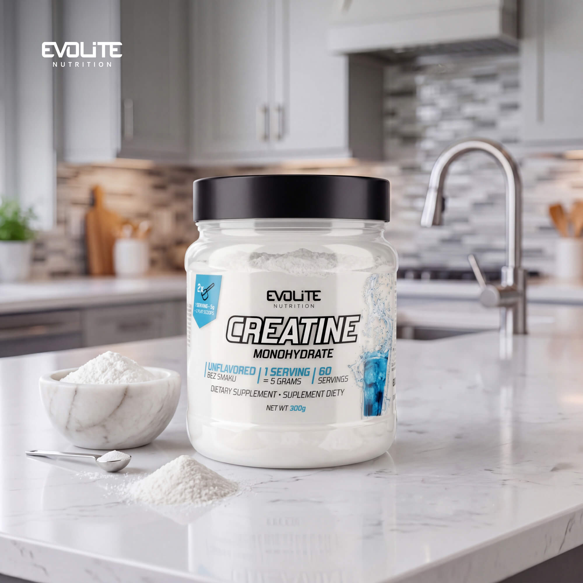 Evolite Nutrition Creatine Monohydrate 300g