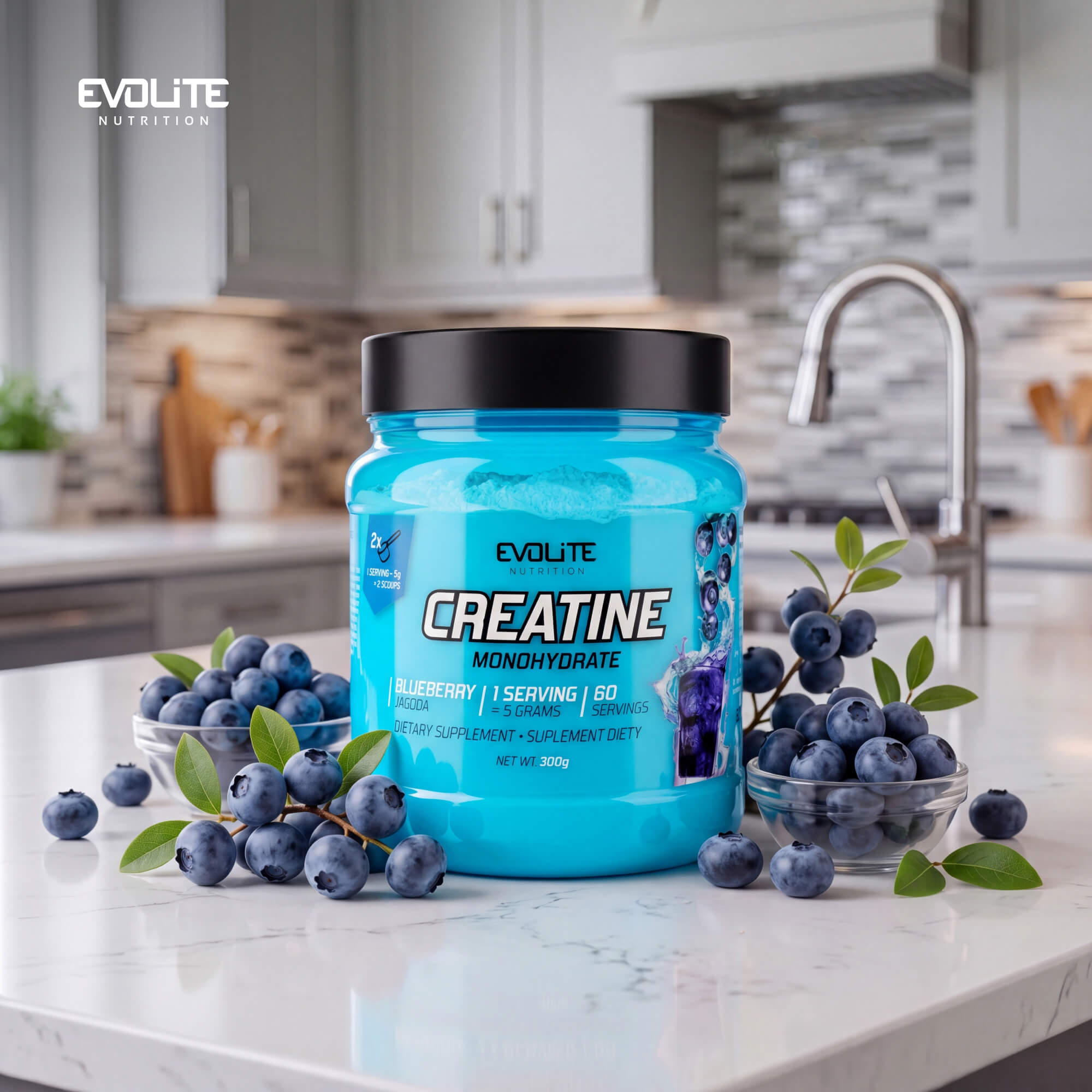 Evolite Nutrition Creatine Monohydrate 300g