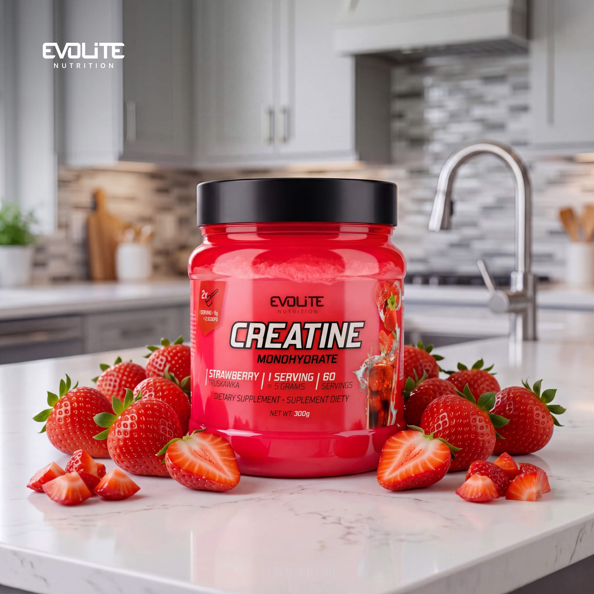 Evolite Nutrition Creatine Monohydrate 300g