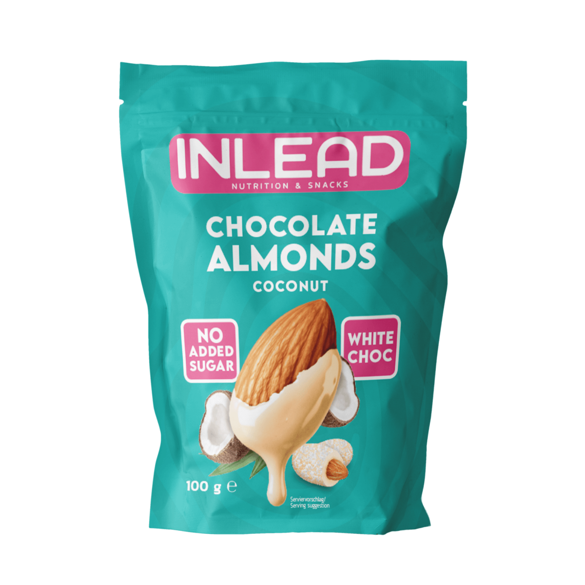 Inlead Nutrition Chocolate Almonds 100g