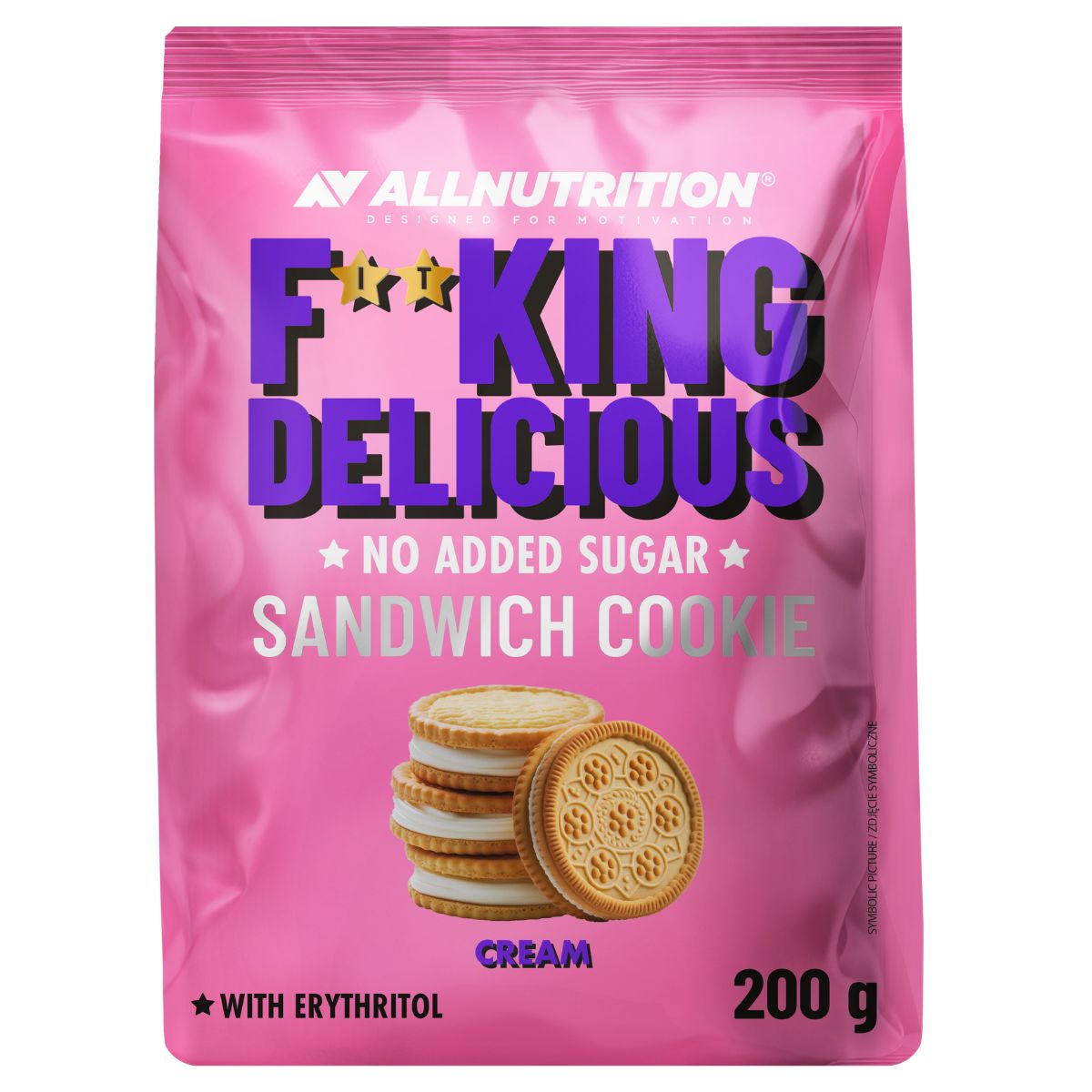 Allnutrition FITKING Delicious Sandwich COOKIES