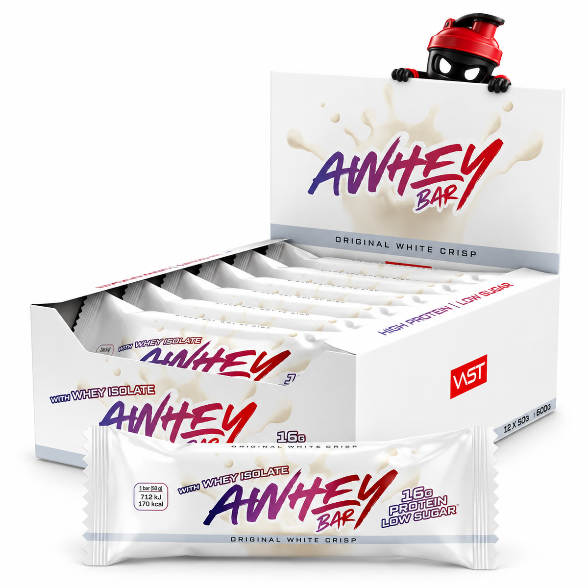 Vast Awhey Bar 50g Original White Crisp