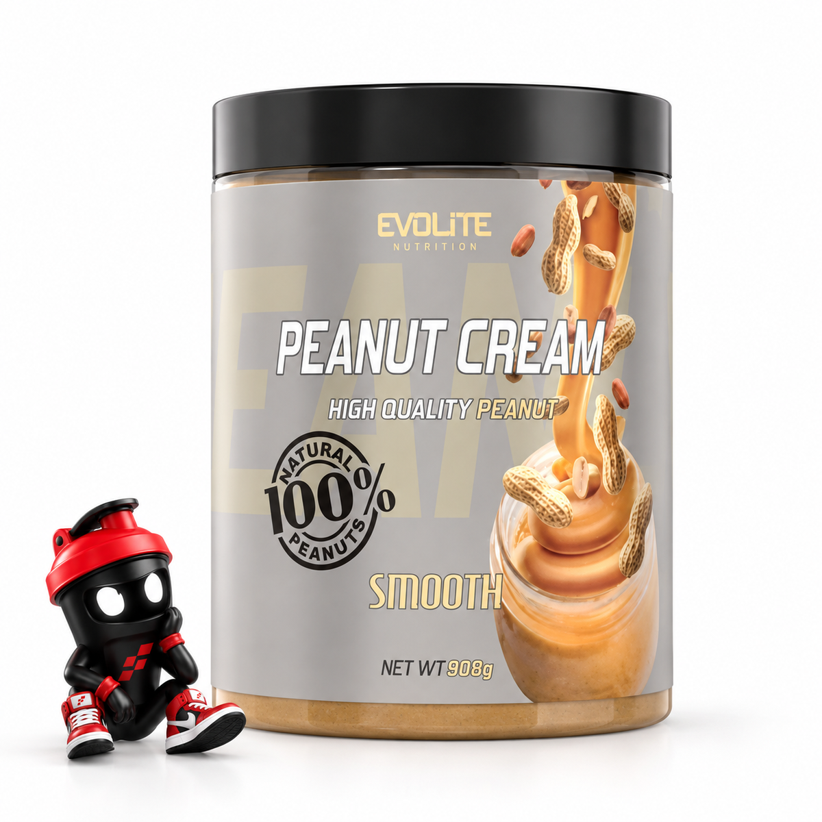 Evolite Nutrition Peanut Butter Smooth 900g