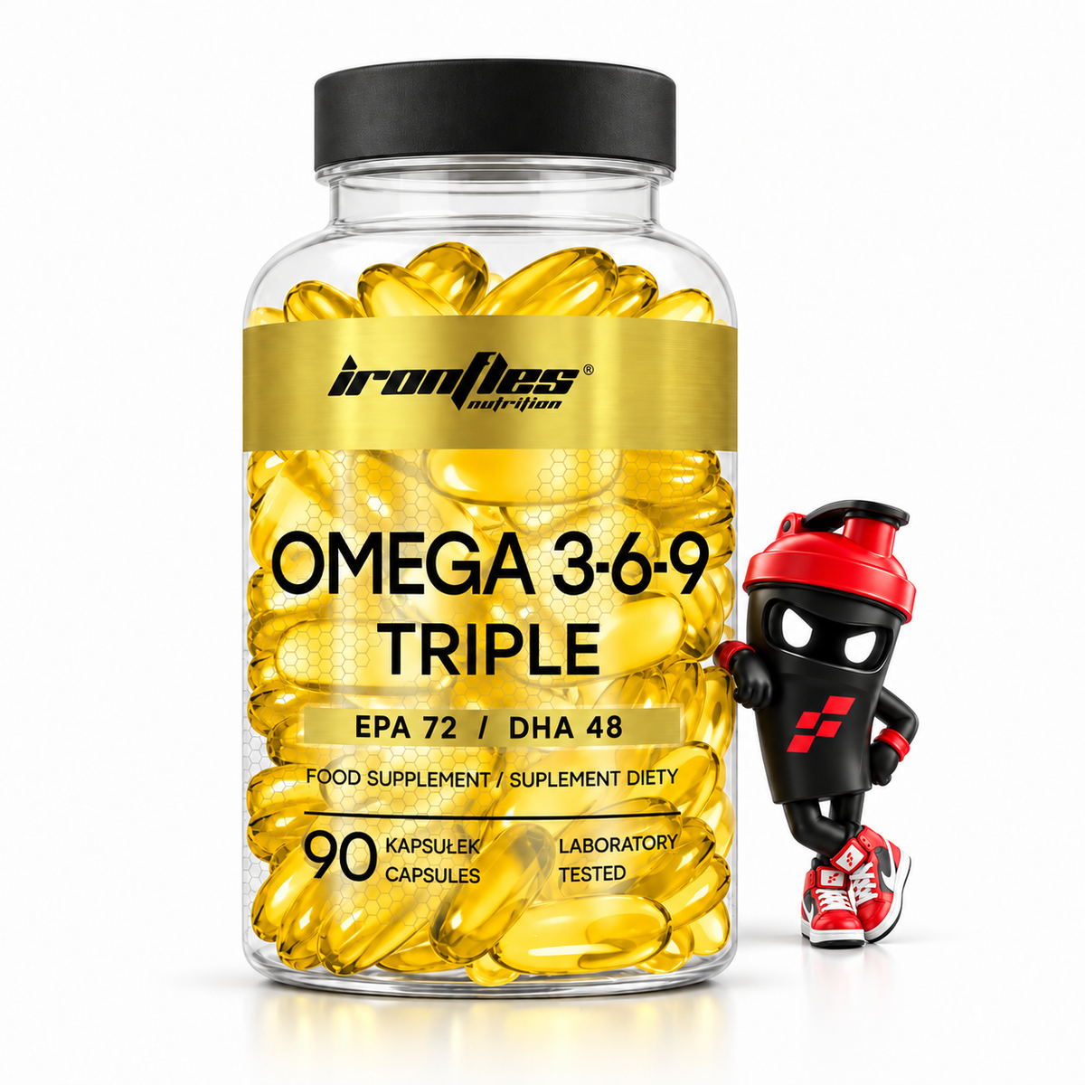 Iron Flex Omega 3-6-9 Triple - 90 Kapseln