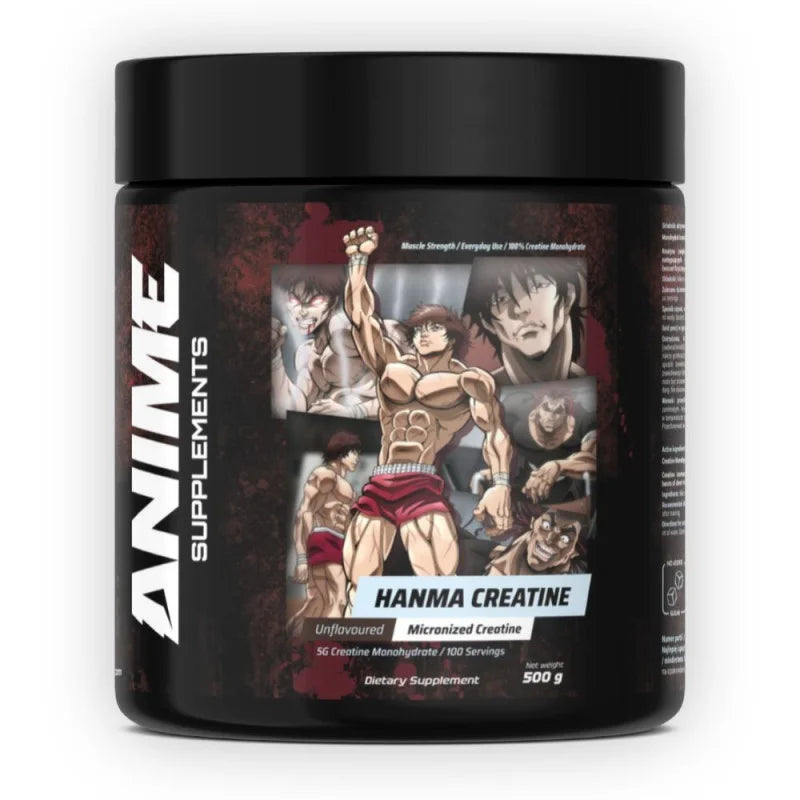 Anime Supplements Hanma Creatine Kreatin Monohydrat 500 g