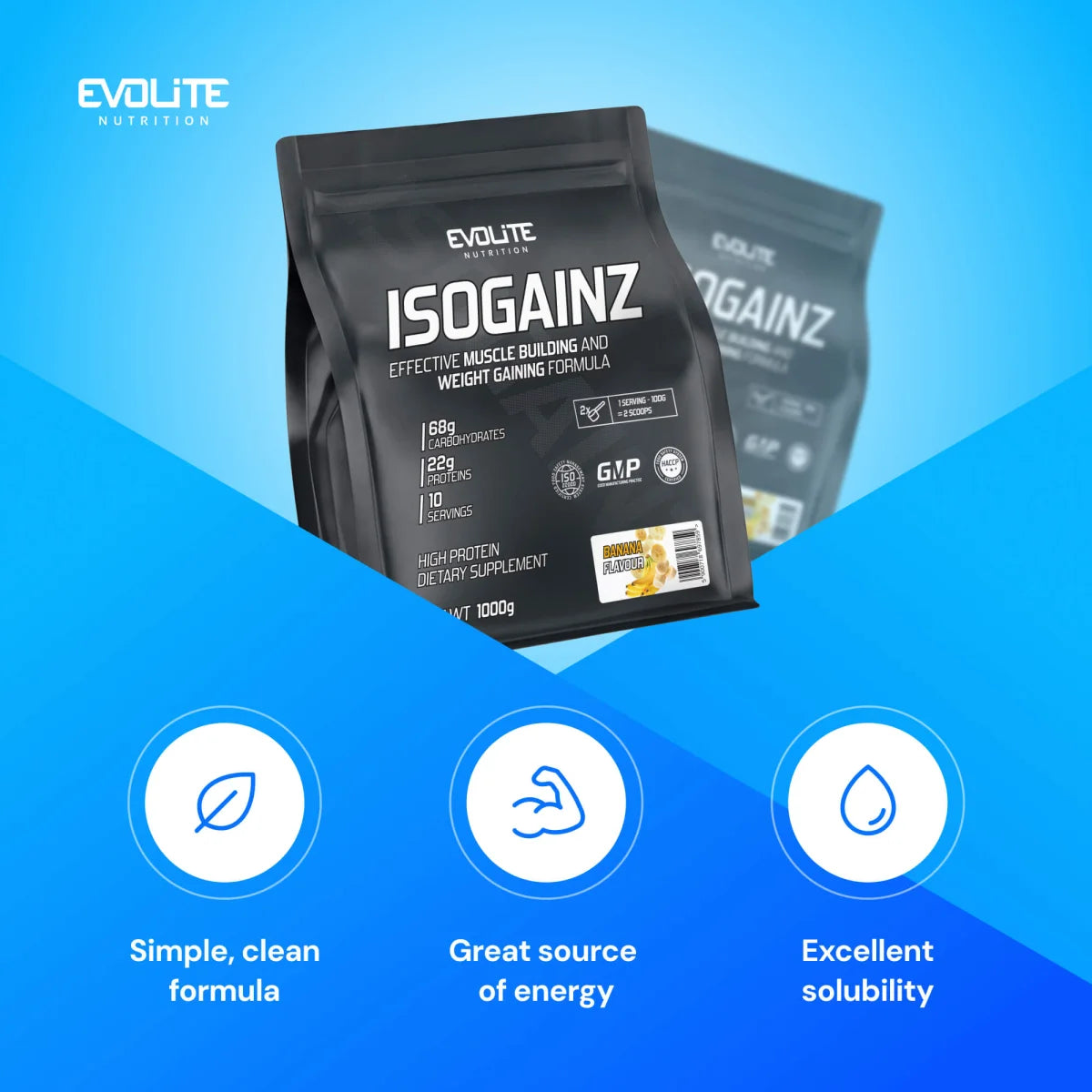 Evolite Nutrition Iso Gainz 1kg