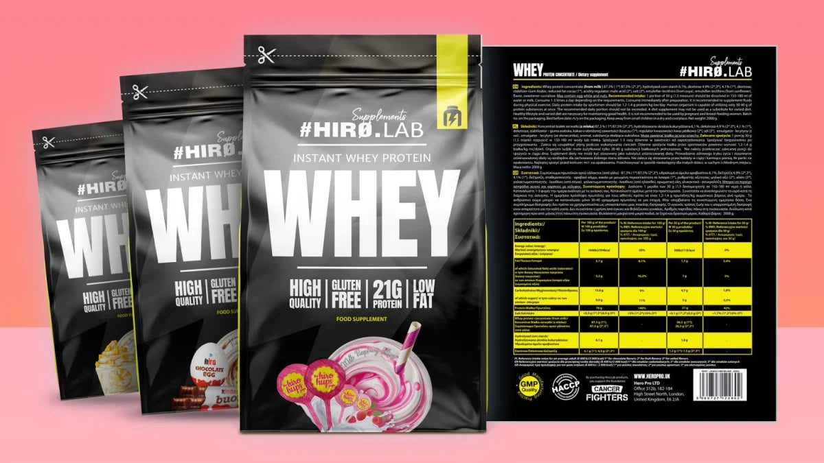Hiro Lab Instant Whey Protein 750g
