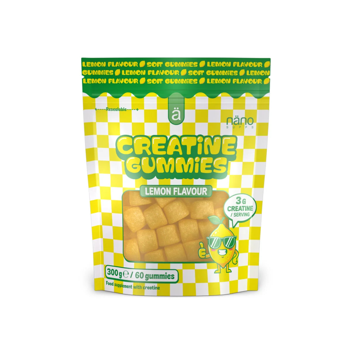 Nano Supps Creatine Gummies 60 Stück