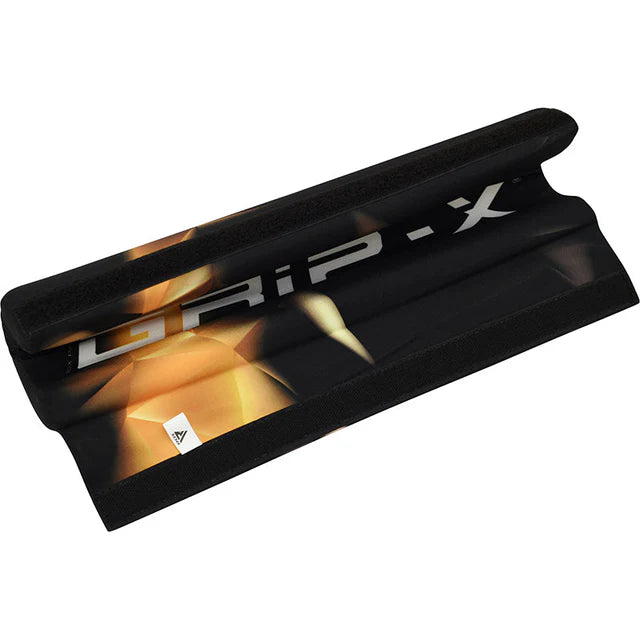 Innenseite des geöffneten RDX Bar Pad mit Grip-X-Aufdruck.
